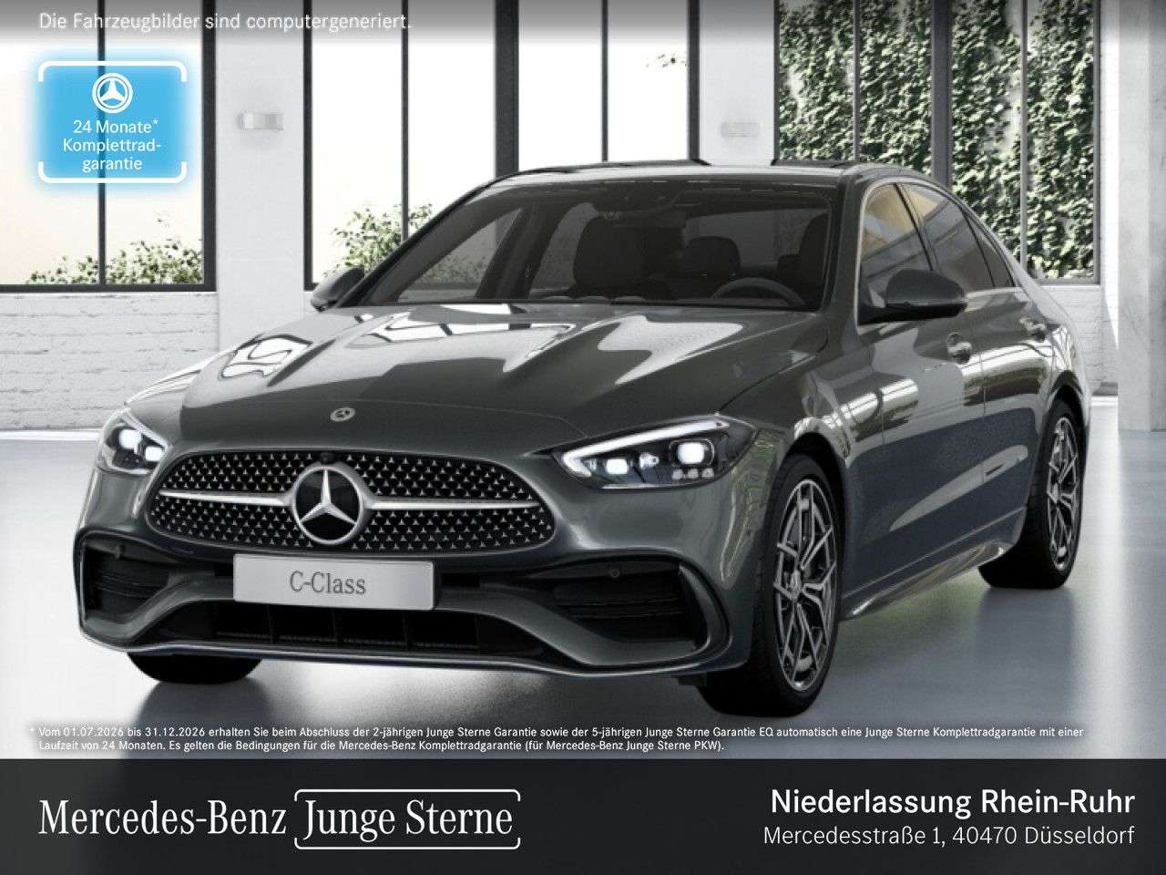 Mercedes-Benz C 300 — Mercedes-Benz C 300 d 4M AMG+PANO+360+BURMESTER+TOTW+KEYLESS+9G