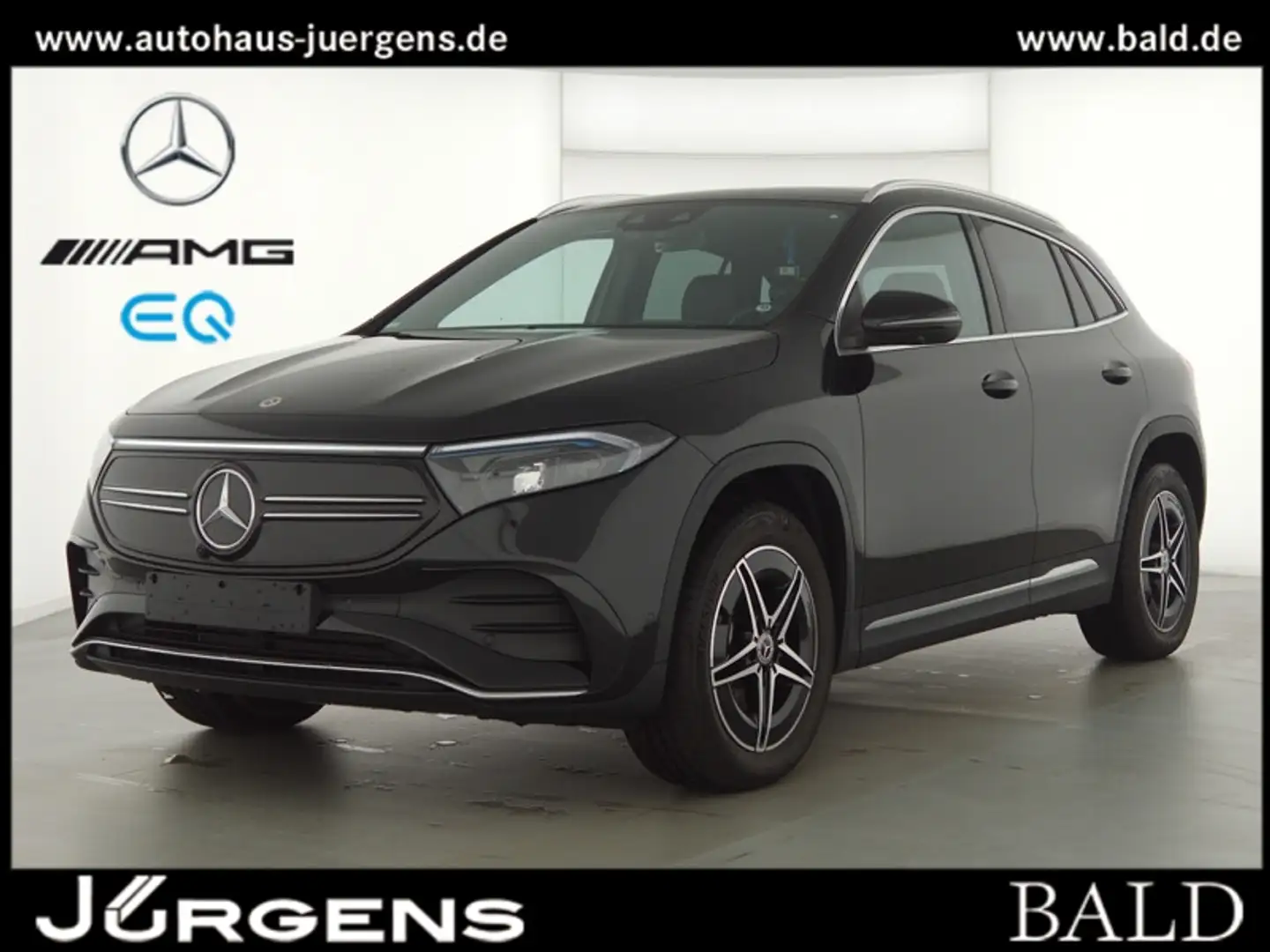 Mercedes-Benz EQA 300 4M AMG-Sport/LED/360/Pano/HUD/Totw/18' Schwarz - 2