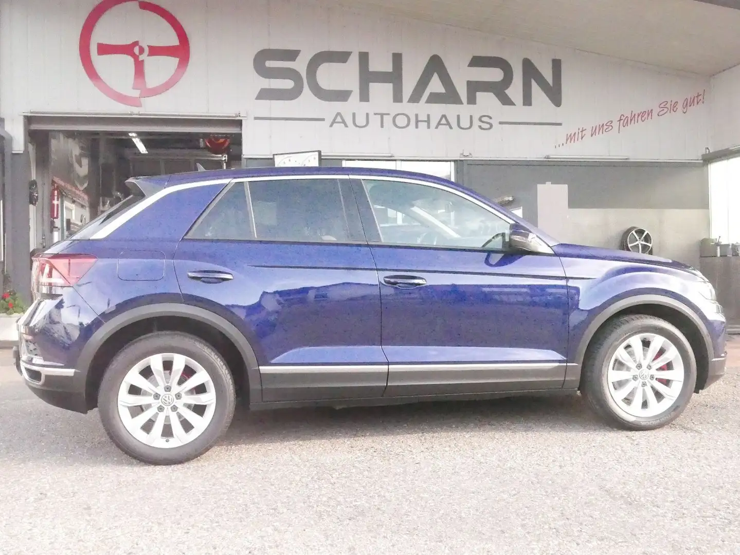 Volkswagen T-Roc Sport,11-Hand.AHK,Garantie,TOP !!! Azul - 1
