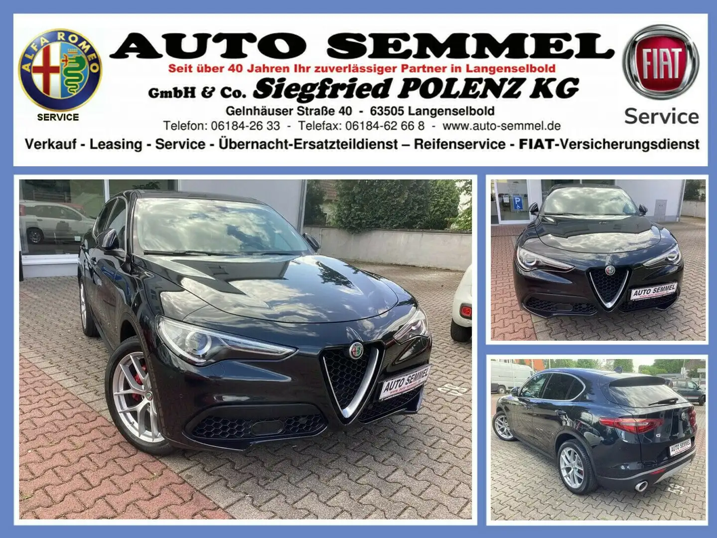 Alfa Romeo Stelvio First Edition Q 4 Black - 1
