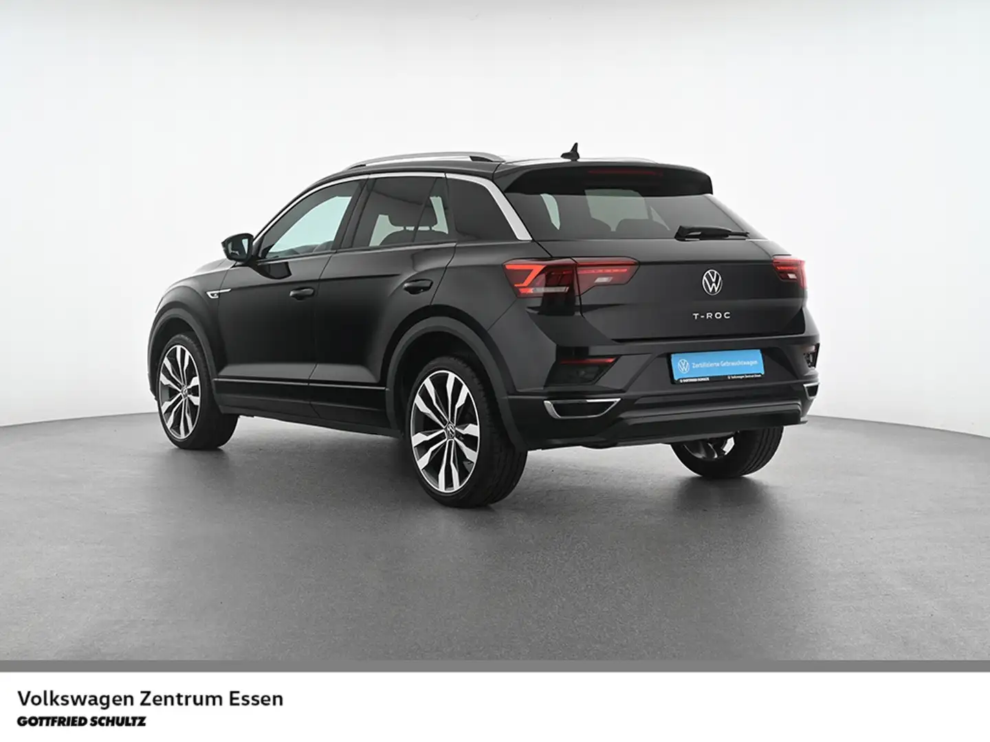 Volkswagen T-Roc R-Line TSI DSG Pano AHK LED 19Zoll Navi Schwarz - 2