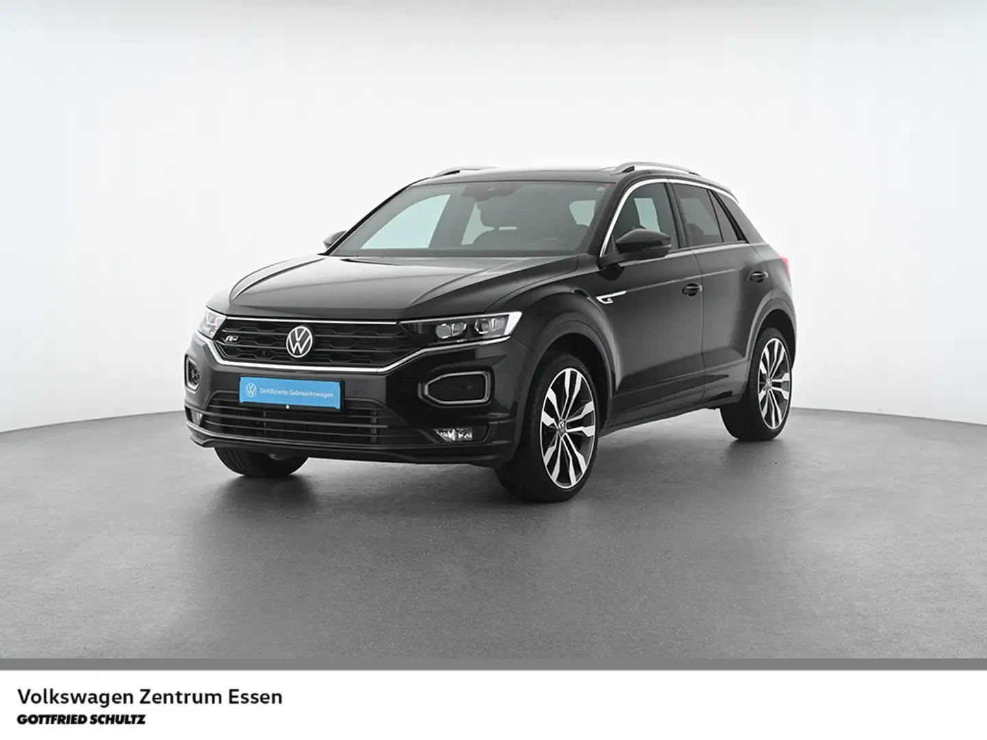Volkswagen T-Roc R-Line TSI DSG Pano AHK LED 19Zoll Navi Schwarz - 1