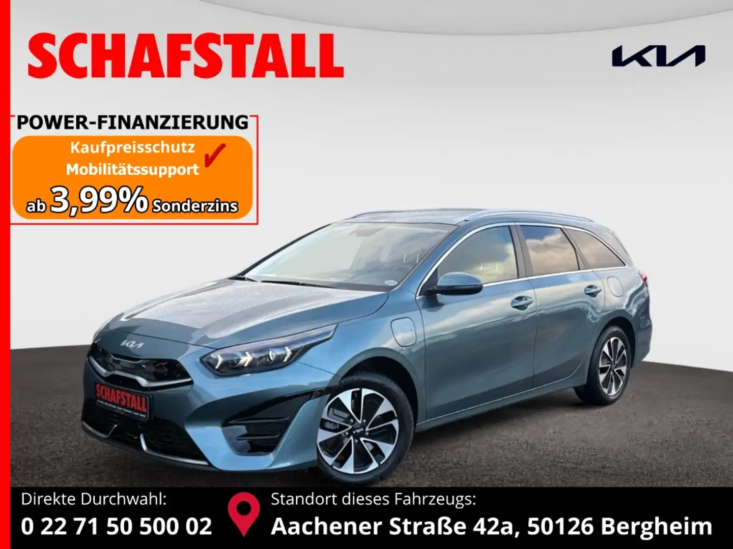 Kia Ceed SW / cee'd SW 1.6 GDI PHEV Vision Navi Komfort-Paket Tempomat Ka Grau - 1