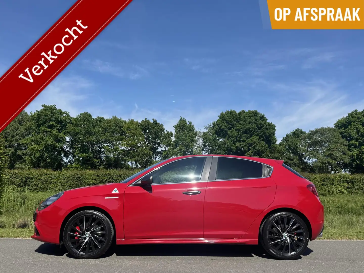 Alfa Romeo Giulietta 1.750 TBI QV, 240pk, kuipstoelen!! Rood - 1