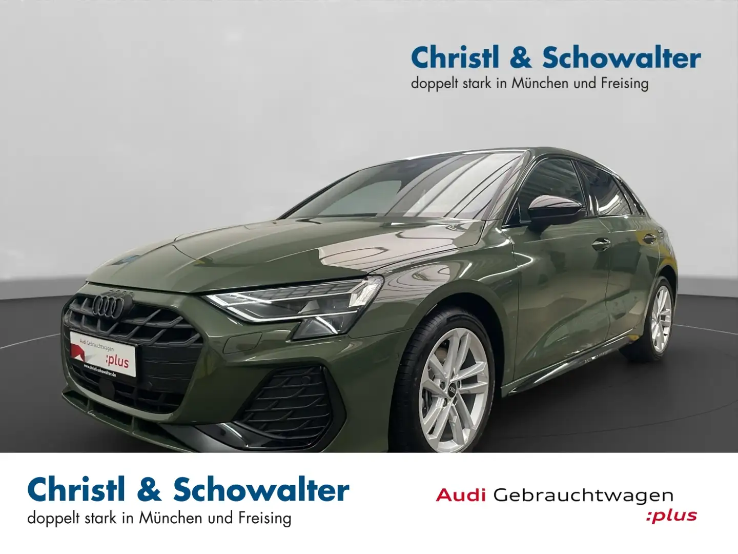 Audi A3 Sportback 35TFSI S tronic S line Grün - 1