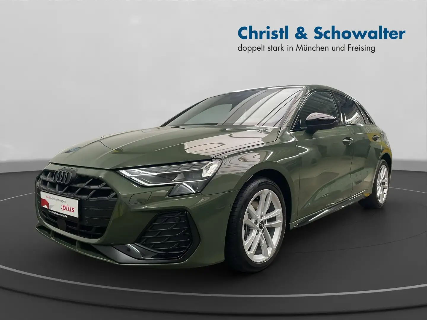 Audi A3 Sportback 35TFSI S tronic S line Grün - 2