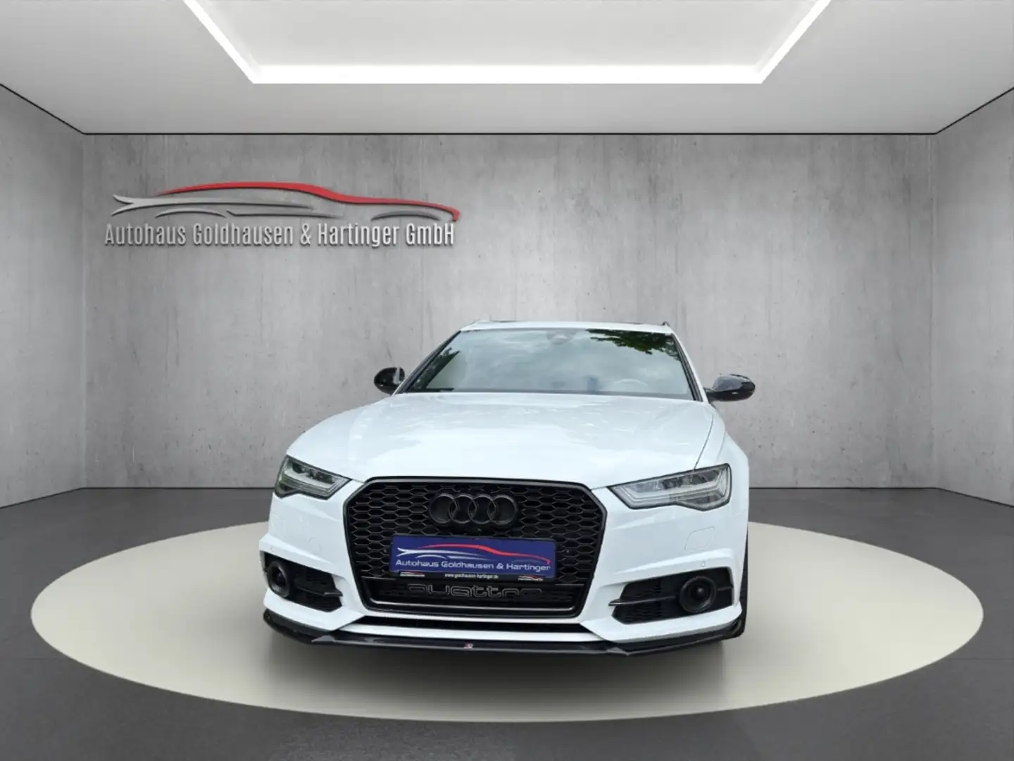 Audi A6 Avant 3.0 TDI clean diesel quattro S line S-line S Blanc - 2