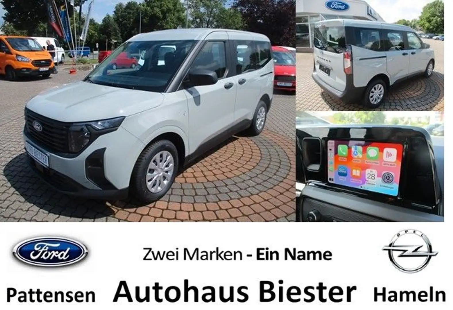 Ford Tourneo Courier Trend + Winter+ Allwetter + PDC Gris - 1