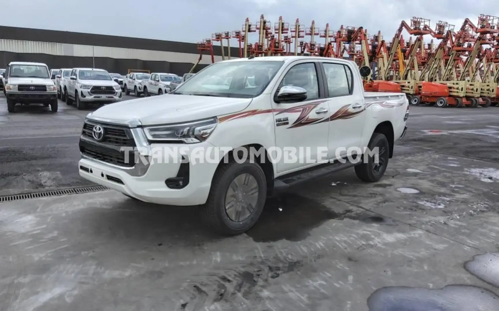Toyota Hilux Pick-up double cabin Luxe - EXPORT OUT EU TROPICAL Grijs - 1