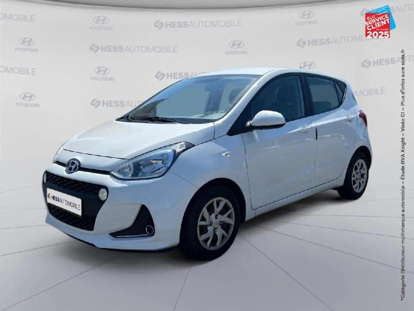 Hyundai i10 1.0 66ch Intuitive Euro6d-Temp Blanc - 1