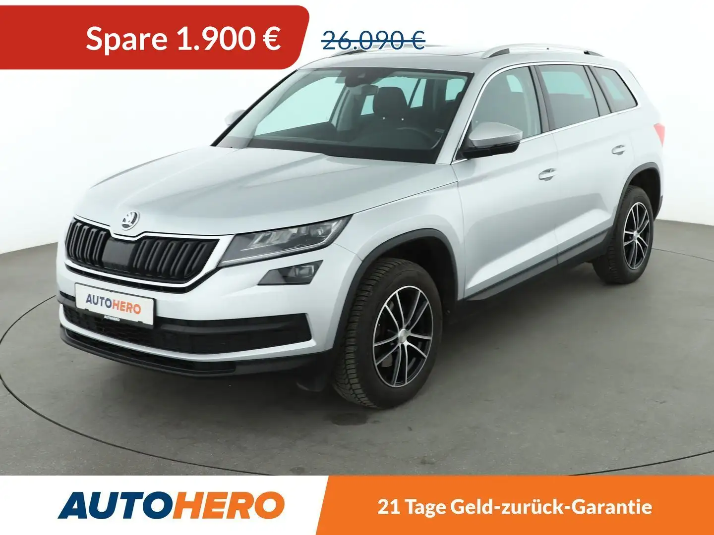Skoda Kodiaq 2.0 TDI Ambition Aut.*NAVI*PANO*TEMPO*PDC* siva - 1