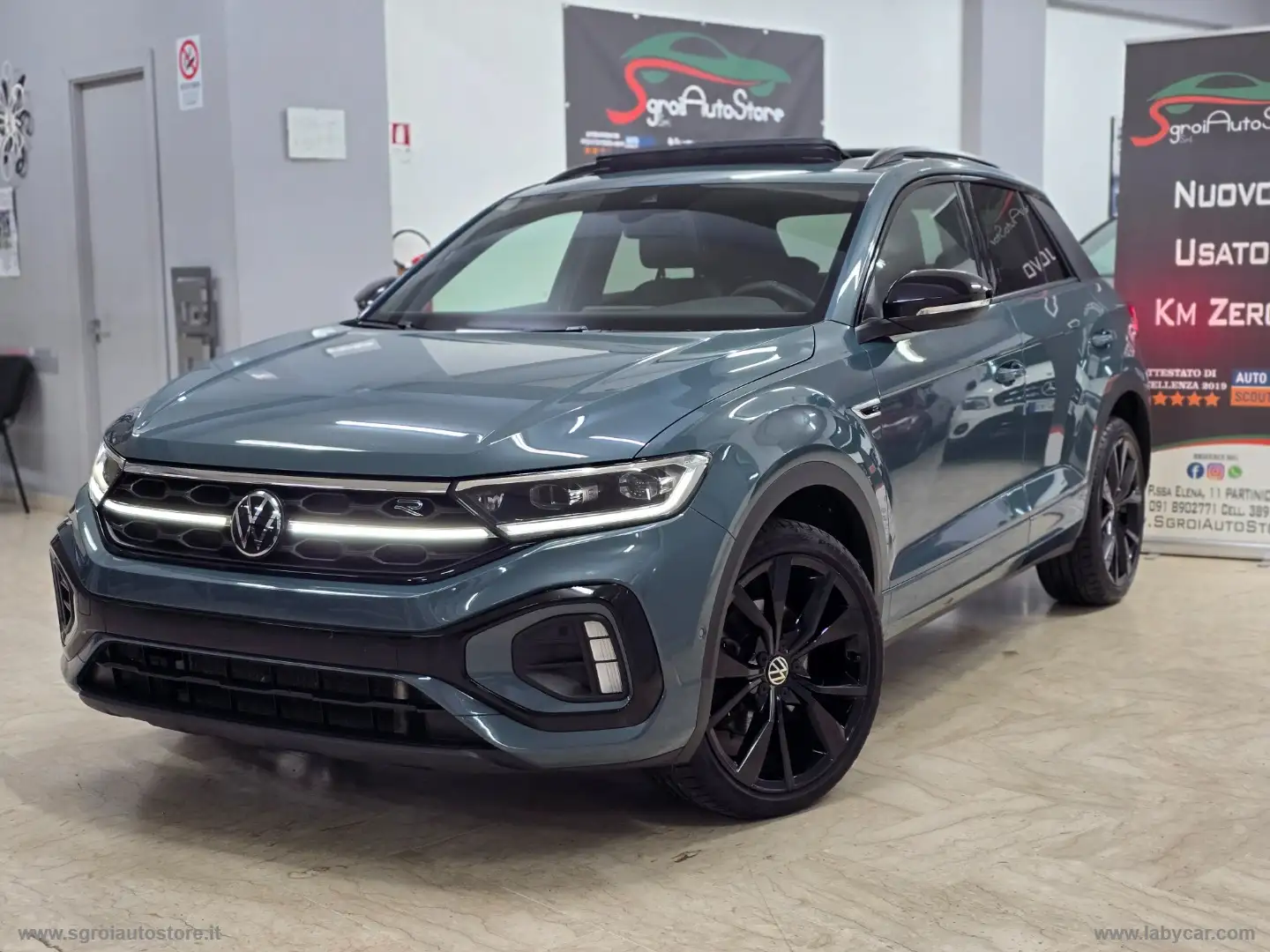 Volkswagen T-Roc 2.0 TDI SCR R-Line Verde - 1