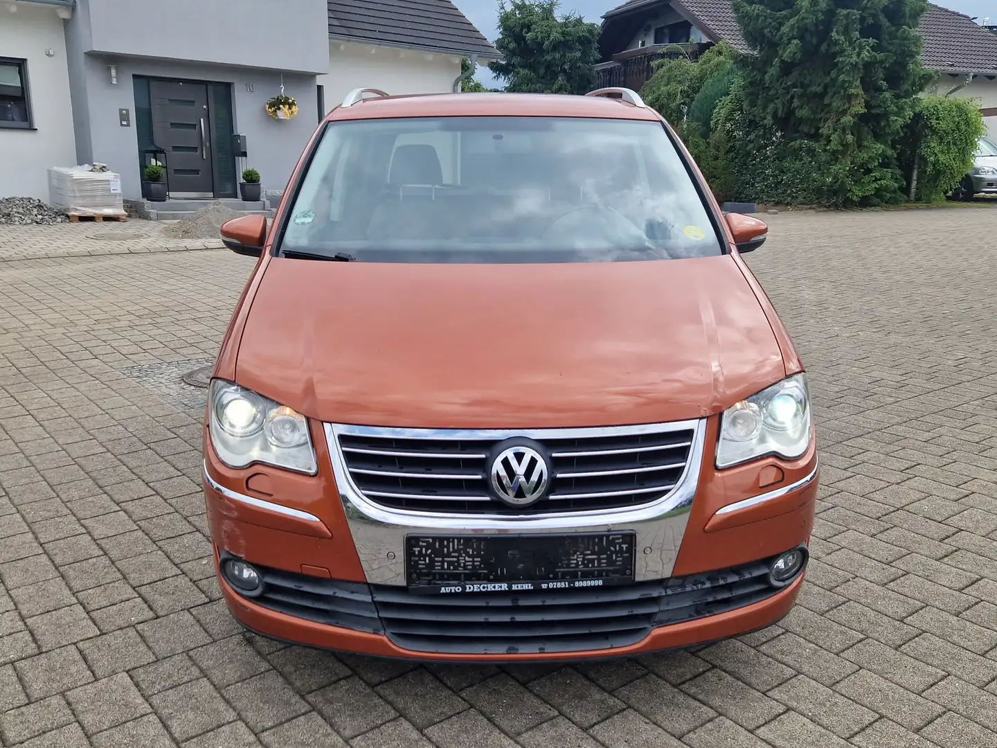 Volkswagen Touran 1,4 TSI 103kw*automatik*Klima*Xenon*HU 2/27 Narancs - 2