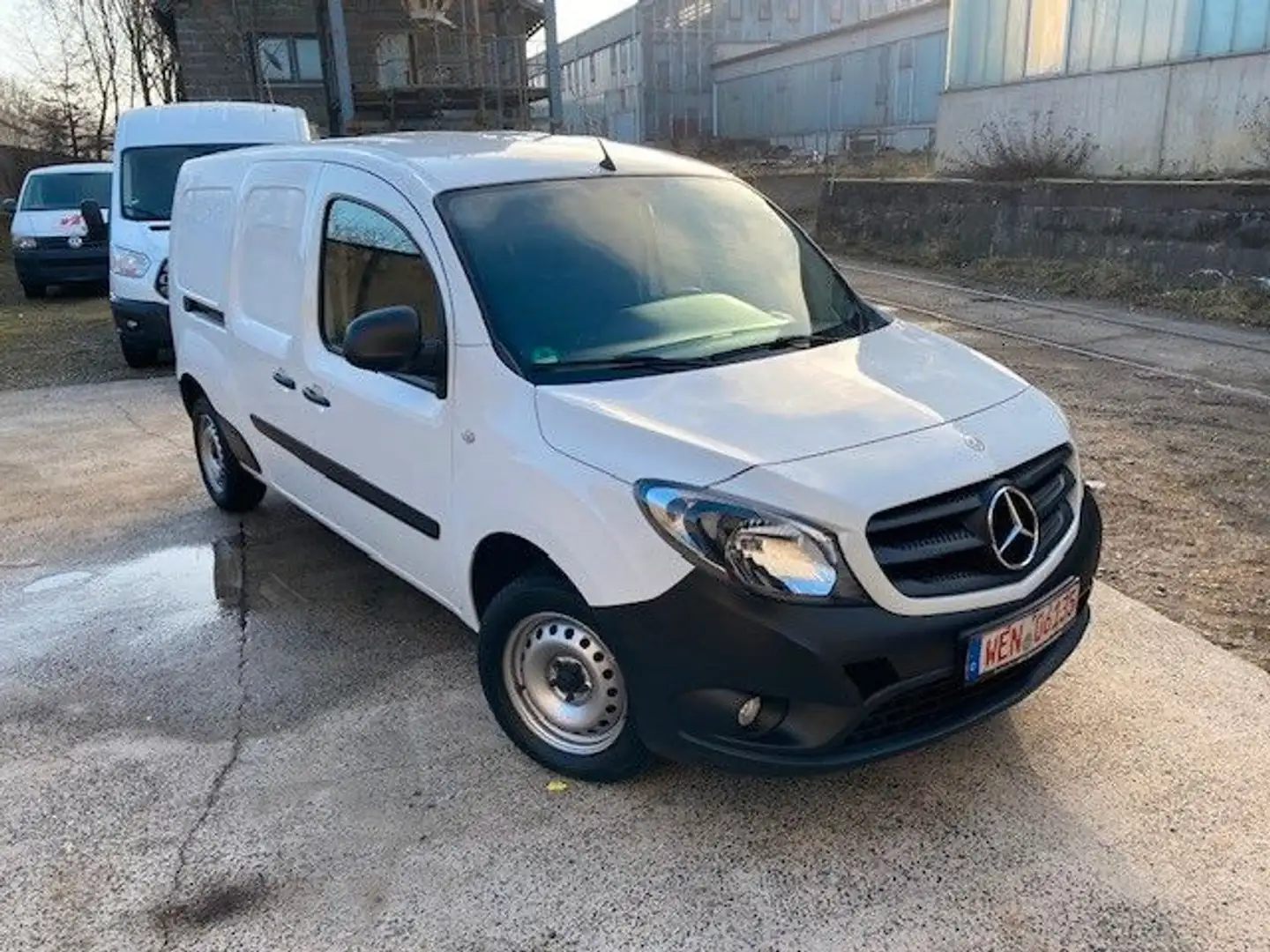 Mercedes-Benz Citan Kasten 109/111 CDI extralang Weiß - 2