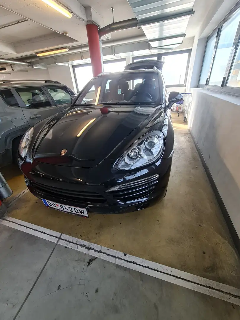 Porsche Cayenne II 3,0 Diesel Aut. Chrono Packet Schwarz - 1