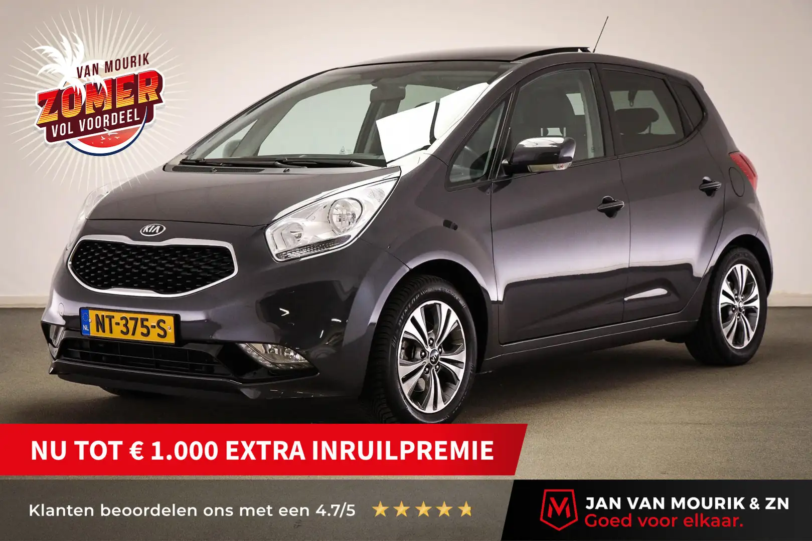 Kia Venga 1.4 CVVT Summer Edition | PANORAMADAK | HALF LEDER Gris - 1
