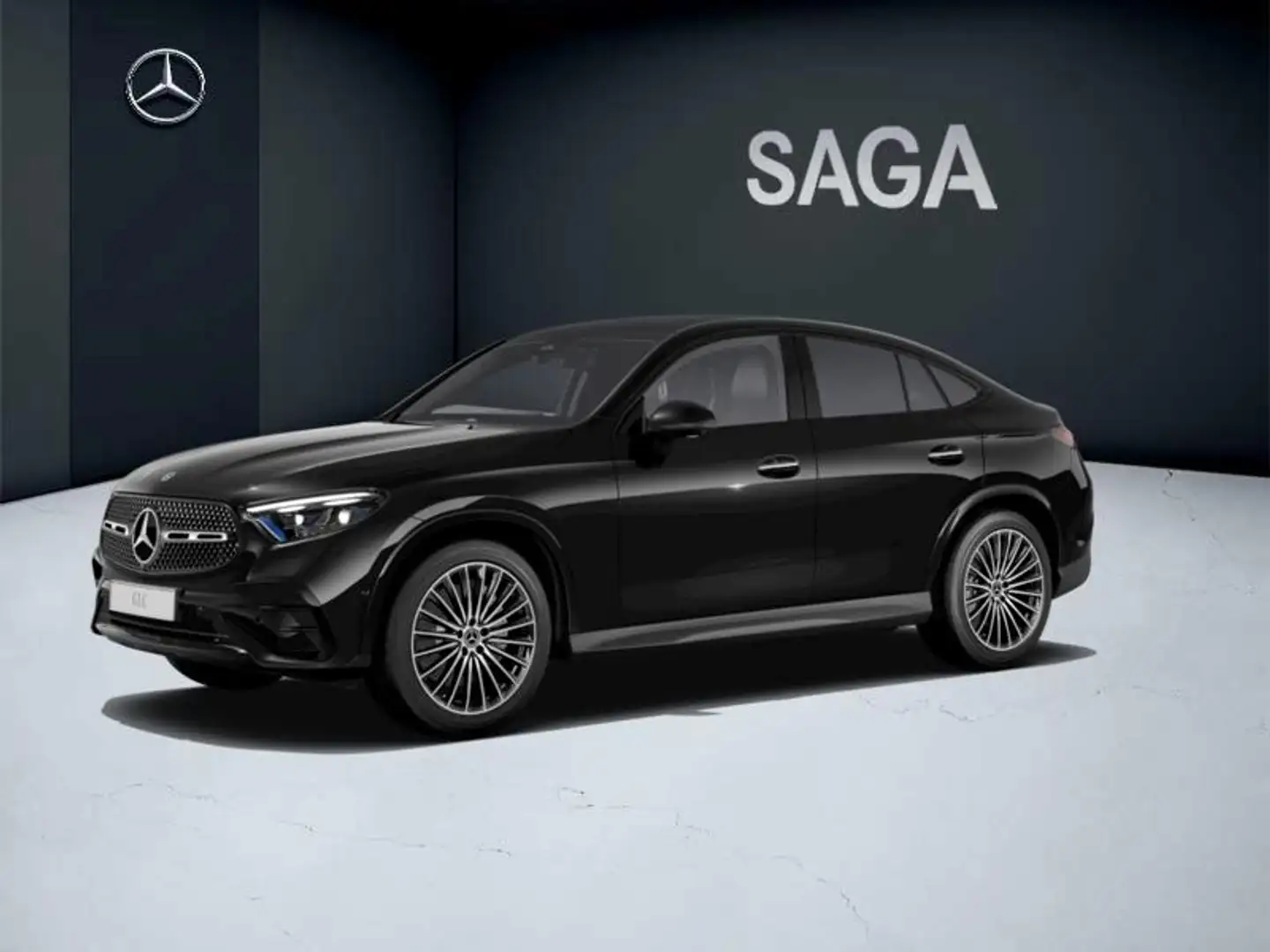 Mercedes-Benz GLC 200 d 4MATIC Coupé Schwarz - 1