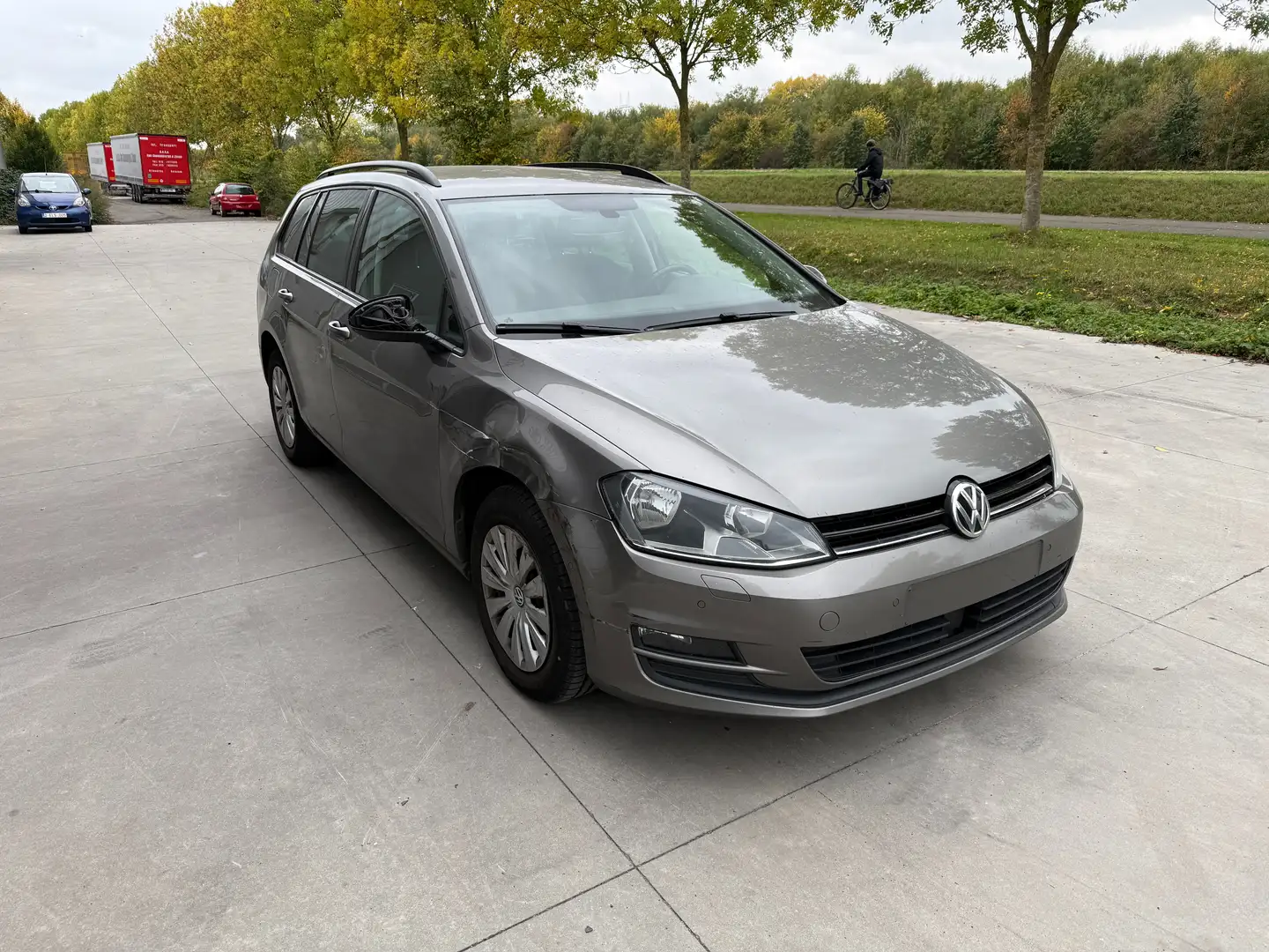 Volkswagen Golf Variant Golf SW 1.6 CR TDi Trendline Gris - 1