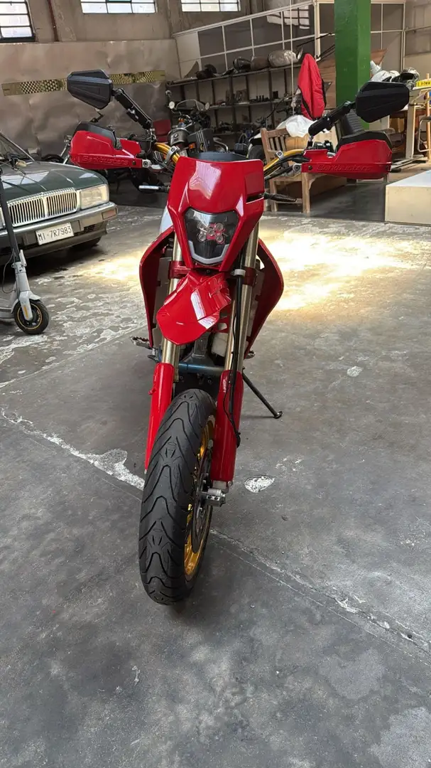Honda XR 650 MOTARD / ENDURO Rosso - 2