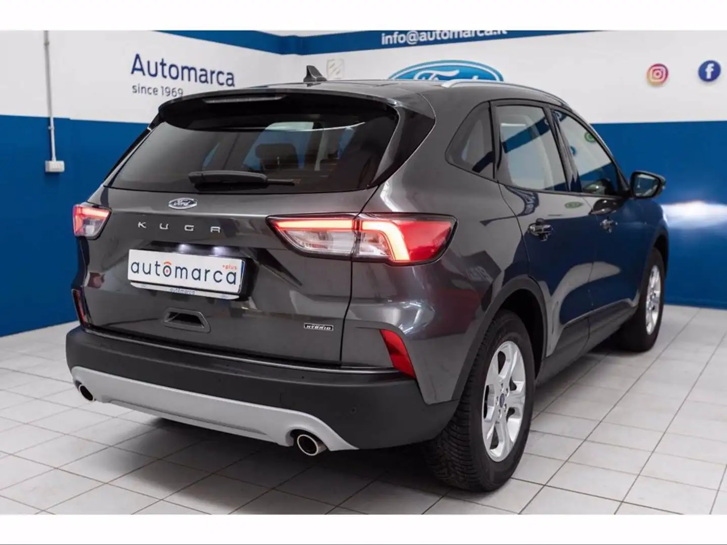 Ford Kuga 2.5 Plug In Hybrid 225 CV CVT 2WD Connect Grigio - 2