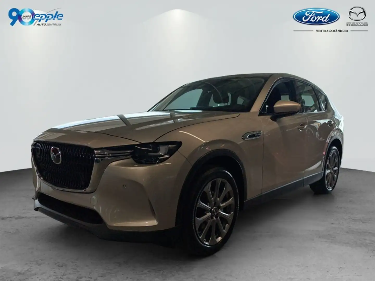 Mazda CX-60 e-SKYACTIV-D 254 M HYBRID AWD EXCLUSIVE-LINE Bej - 1
