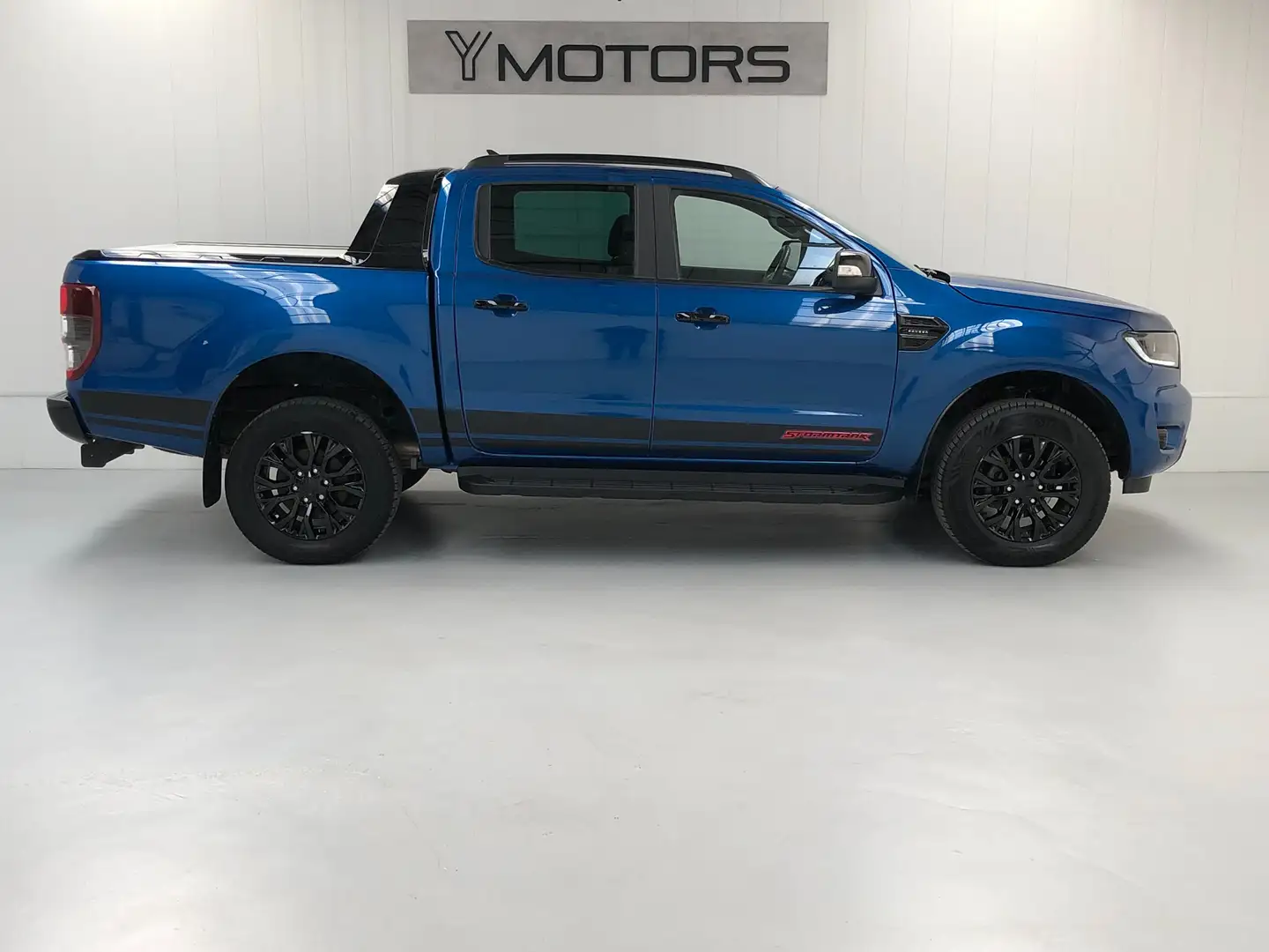 Ford Ranger 2.0 ECOBLUE BI-TURBO STORMTRAK 4WD UTILITAIRE ACC Bleu - 2