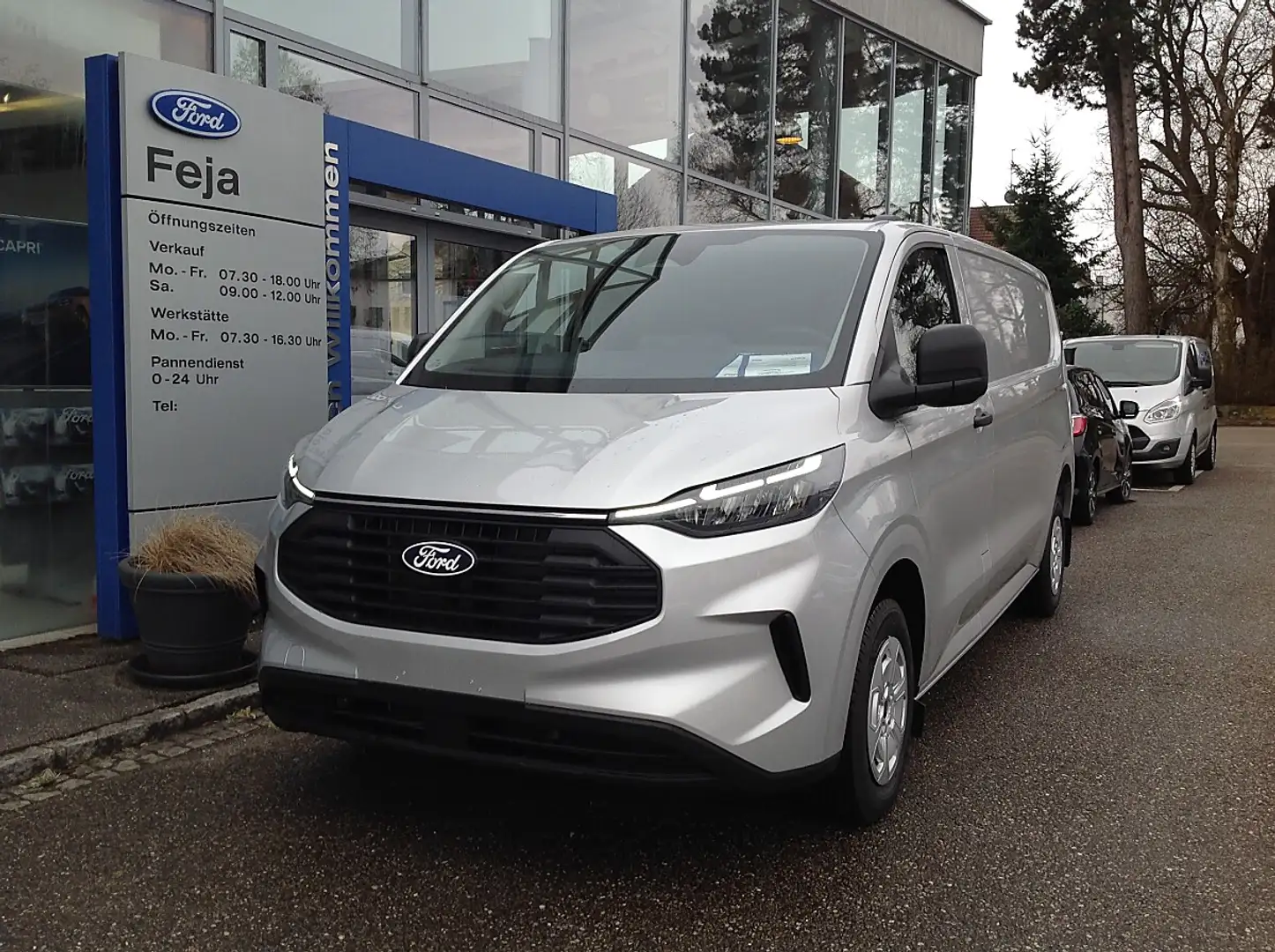 Ford Transit Custom Kasten 2,0 EcoBlue L2H1 320 Trend Silber - 1