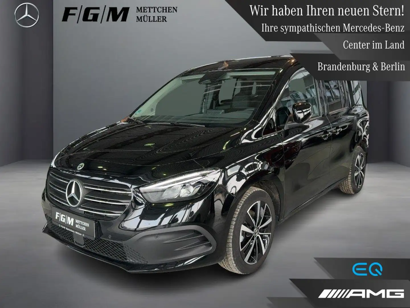Mercedes-Benz T-Klasse T 180 d PROGRESSIVE KeyGo|Sitzhz|Kam|DAB|ParkAss Schwarz - 1