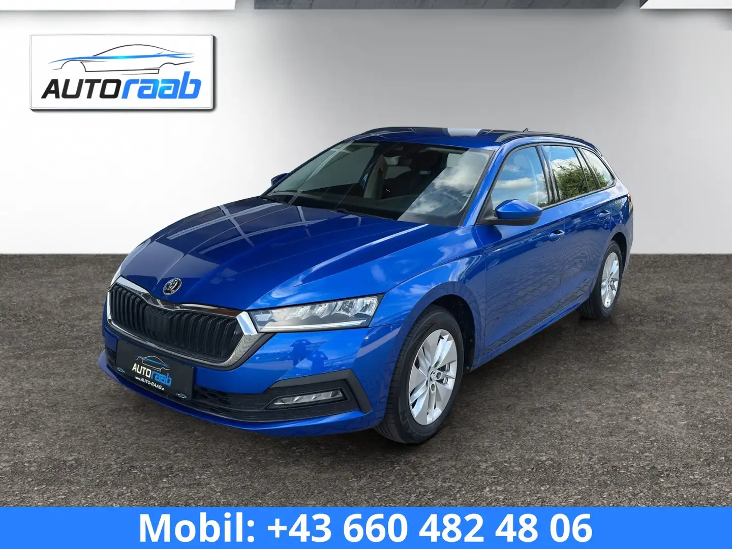 Skoda Octavia Ambition 2,0 TDI DSG *AHV*LED*ACC*APP*DIGITAL* Blau - 1