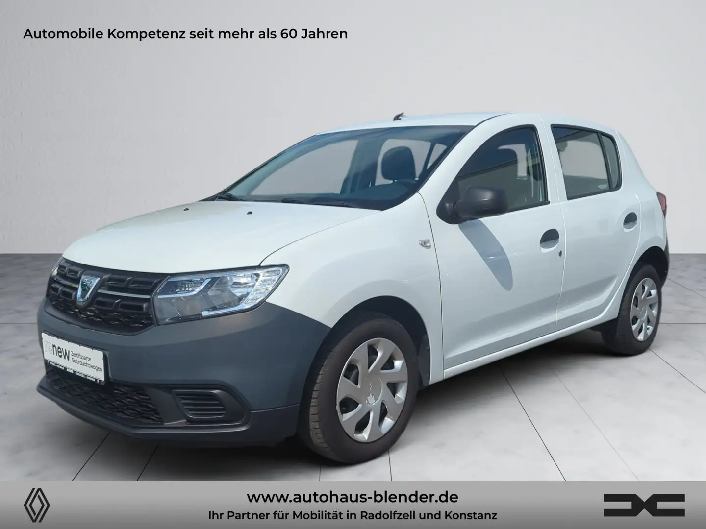 Dacia Sandero Access SCe 75 Weiß - 1