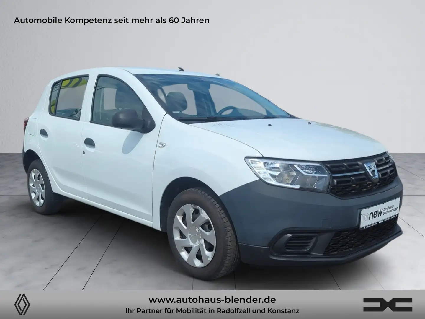 Dacia Sandero Access SCe 75 Weiß - 2