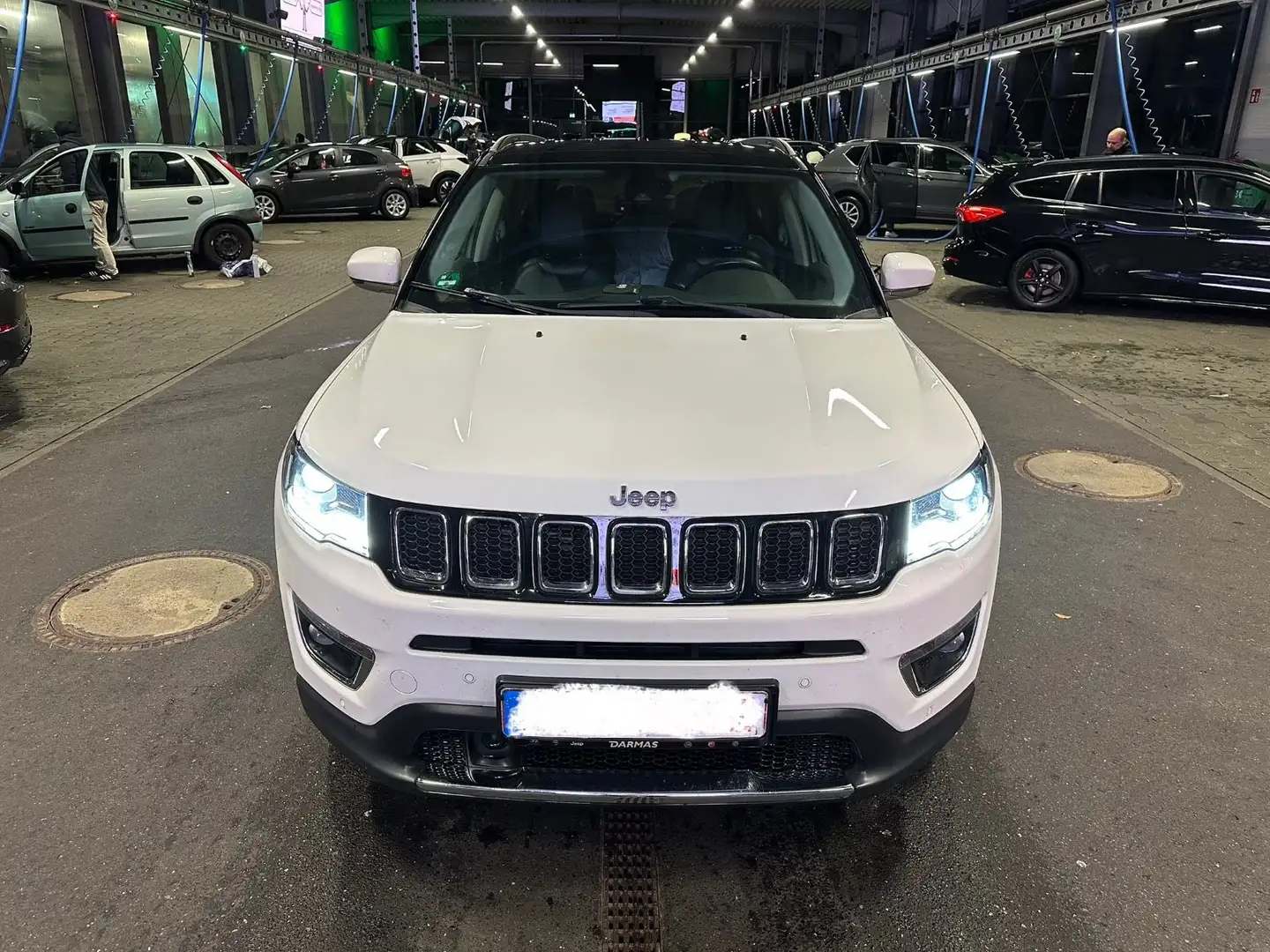 Jeep Compass 1.4 MultiAir Nur 72900 km  Top Zustand Blanc - 1