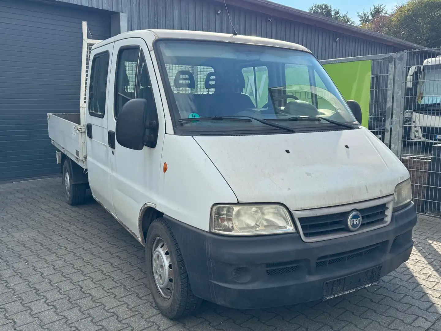 Fiat 244 Doka Pritsche, 6 Sitzer, DPF Weiß - 1