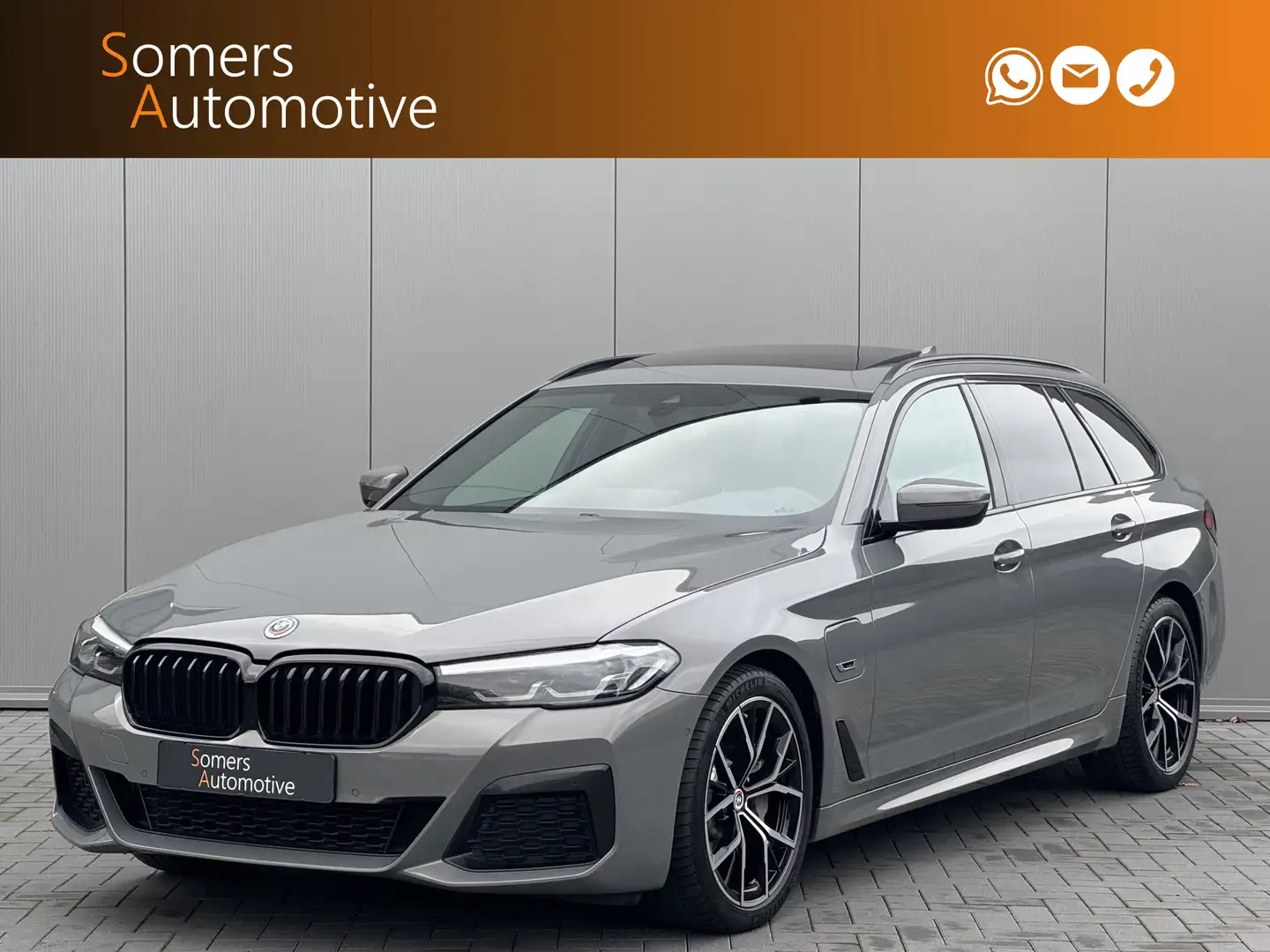 BMW 530 5-serie Touring LCI 530e M Sport High Executive | Gris - 1