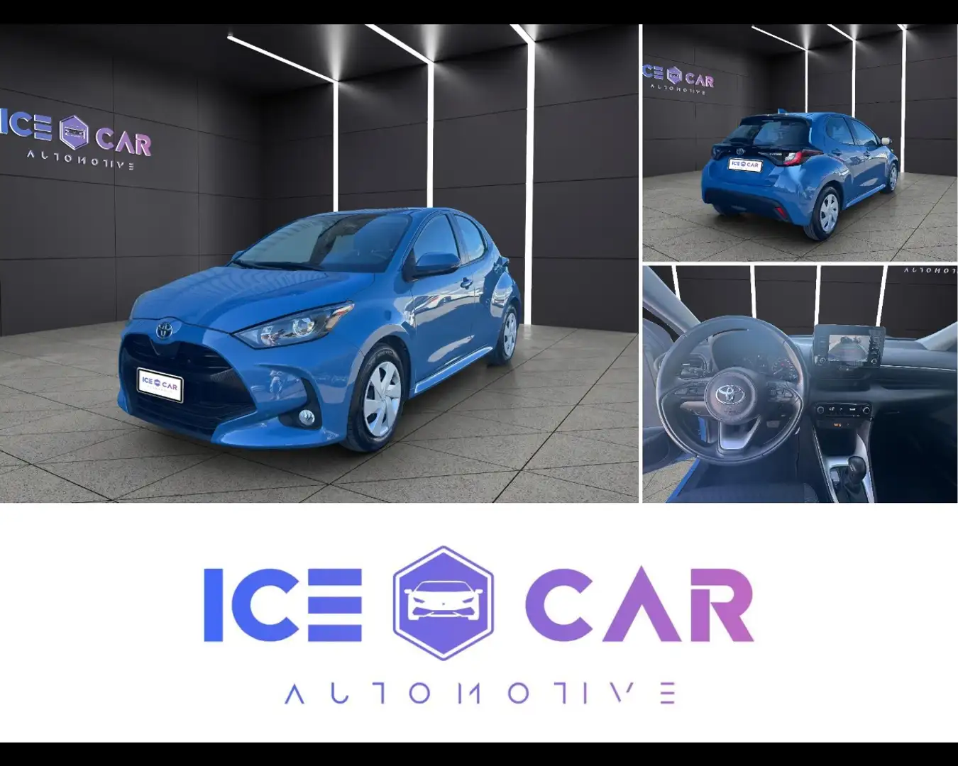 Toyota Yaris 4ª serie - Yaris 1.5 Hybrid 5 porte Active Bleu - 1