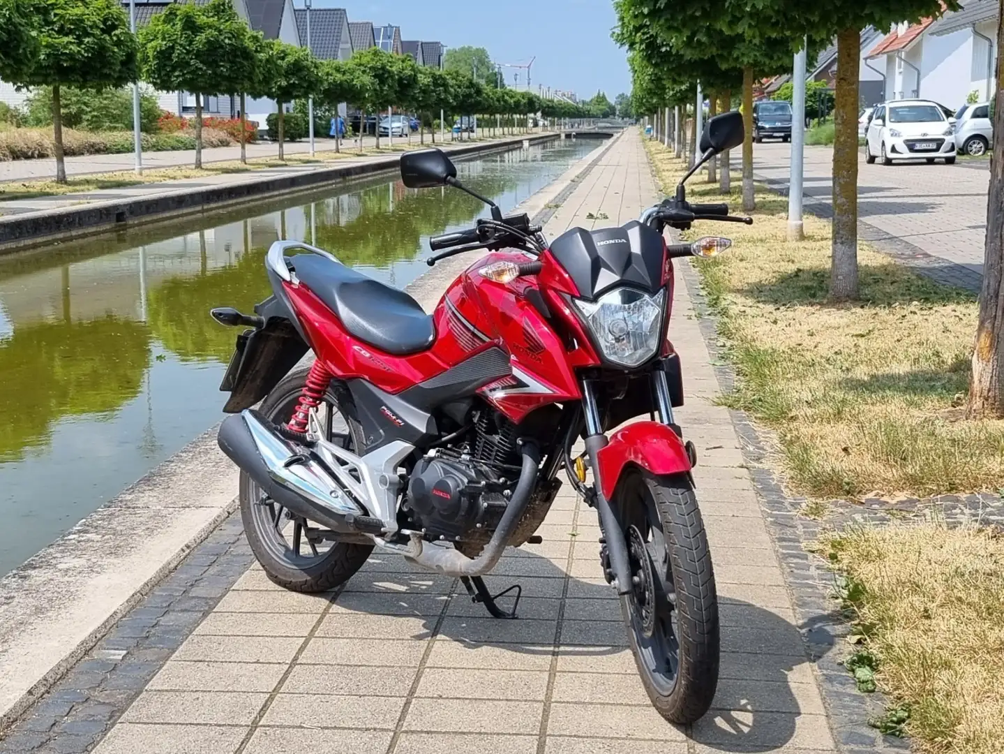 Honda CB 125 Rojo - 2