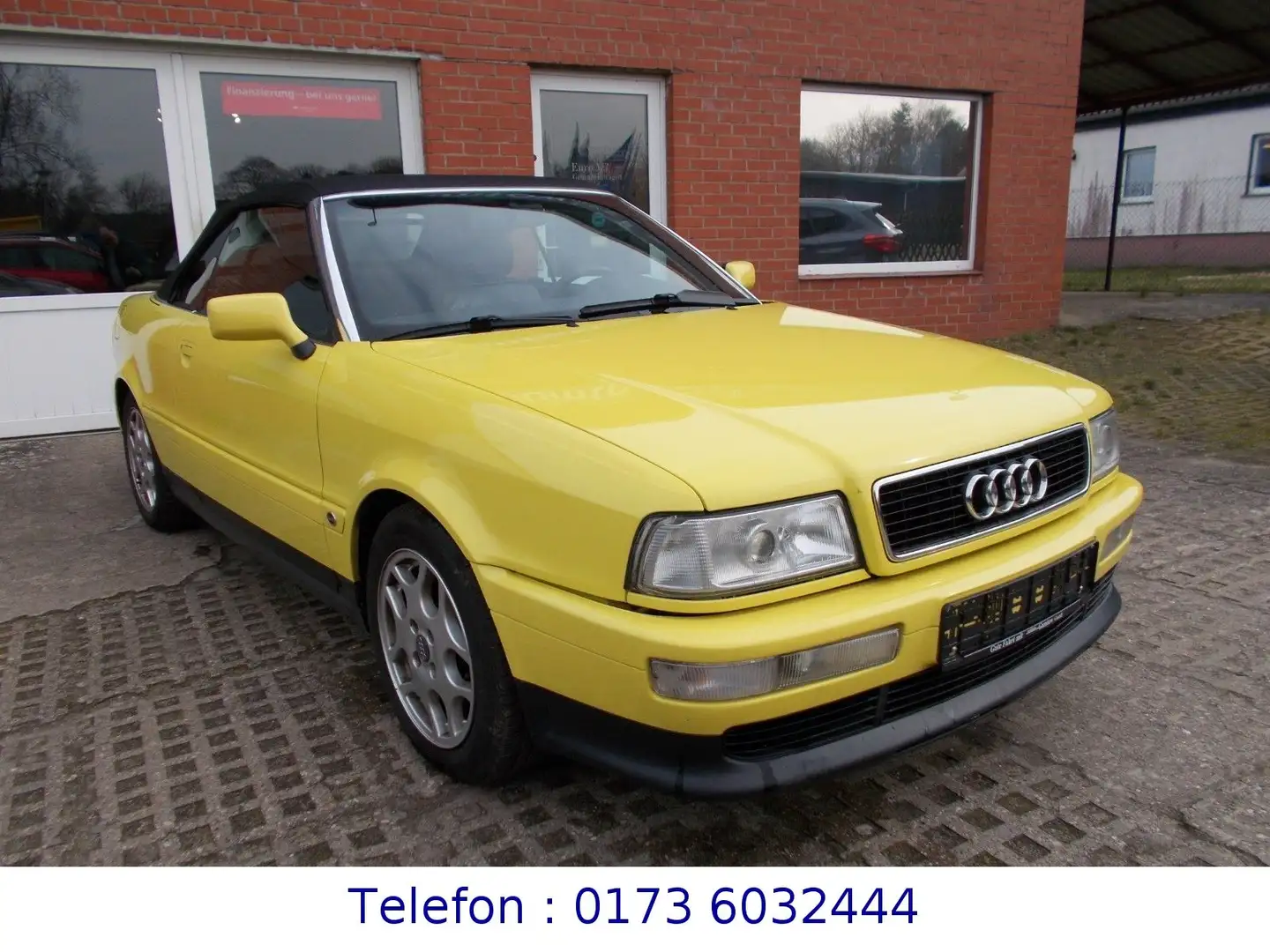 Audi 80 Cabriolet Yellow - 2