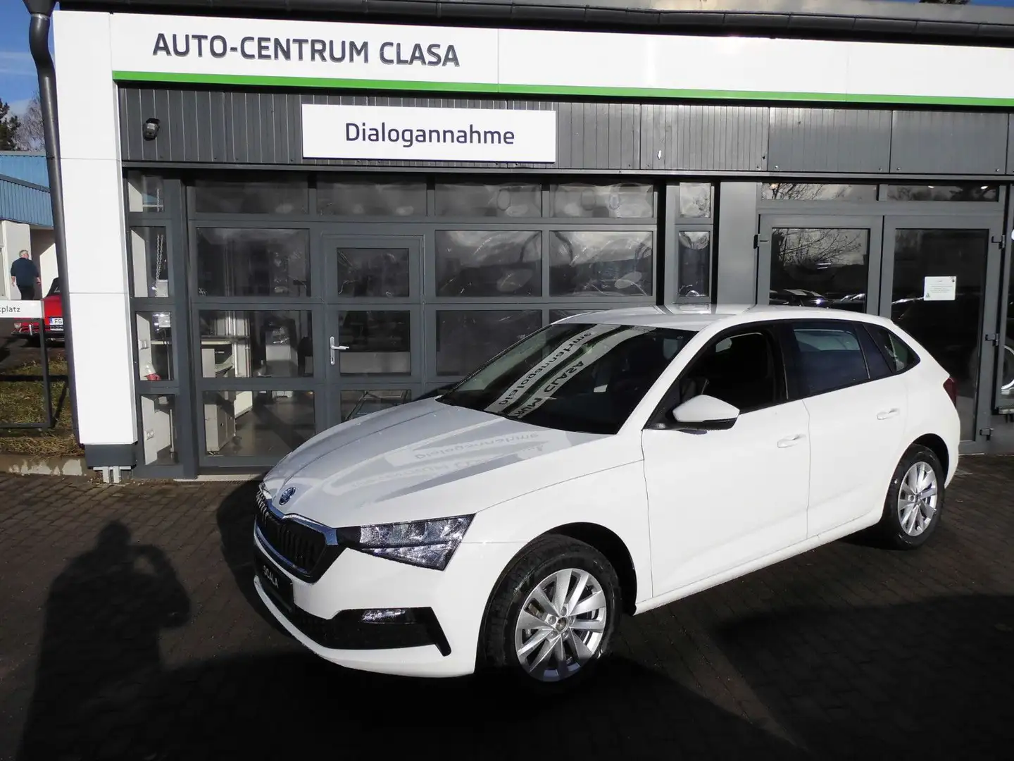 Skoda Scala 1.0 TSI Ambition 95PS SHZ Lenkradheizung Blanco - 1
