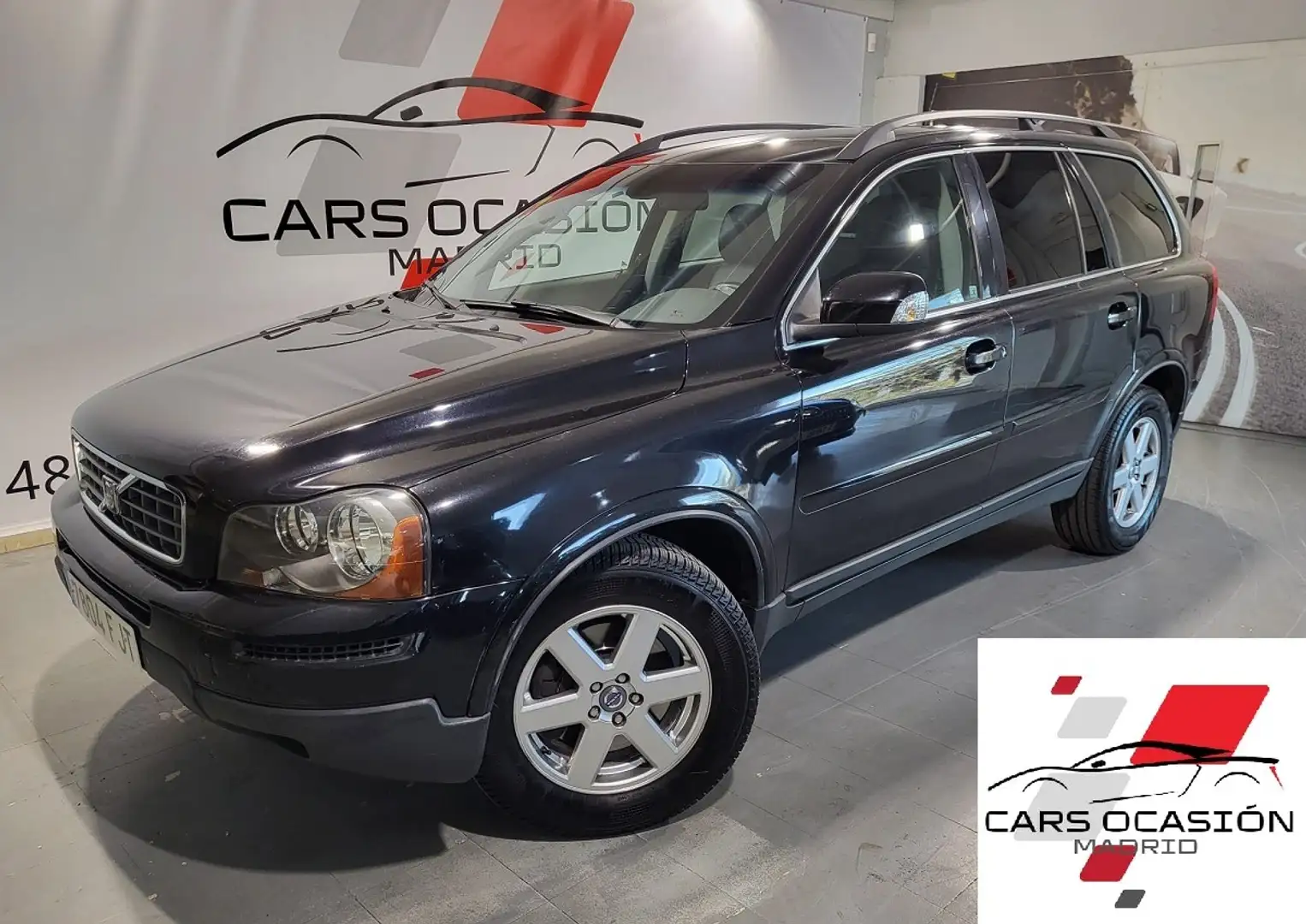 Volvo XC90 D5 Momentum 185 Negro - 1