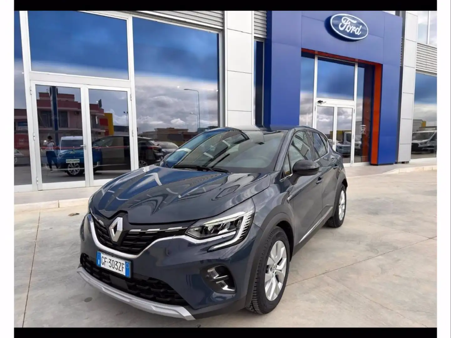 Renault Captur 1.6 e-tech hybrid zen 145cv auto Bleu - 1
