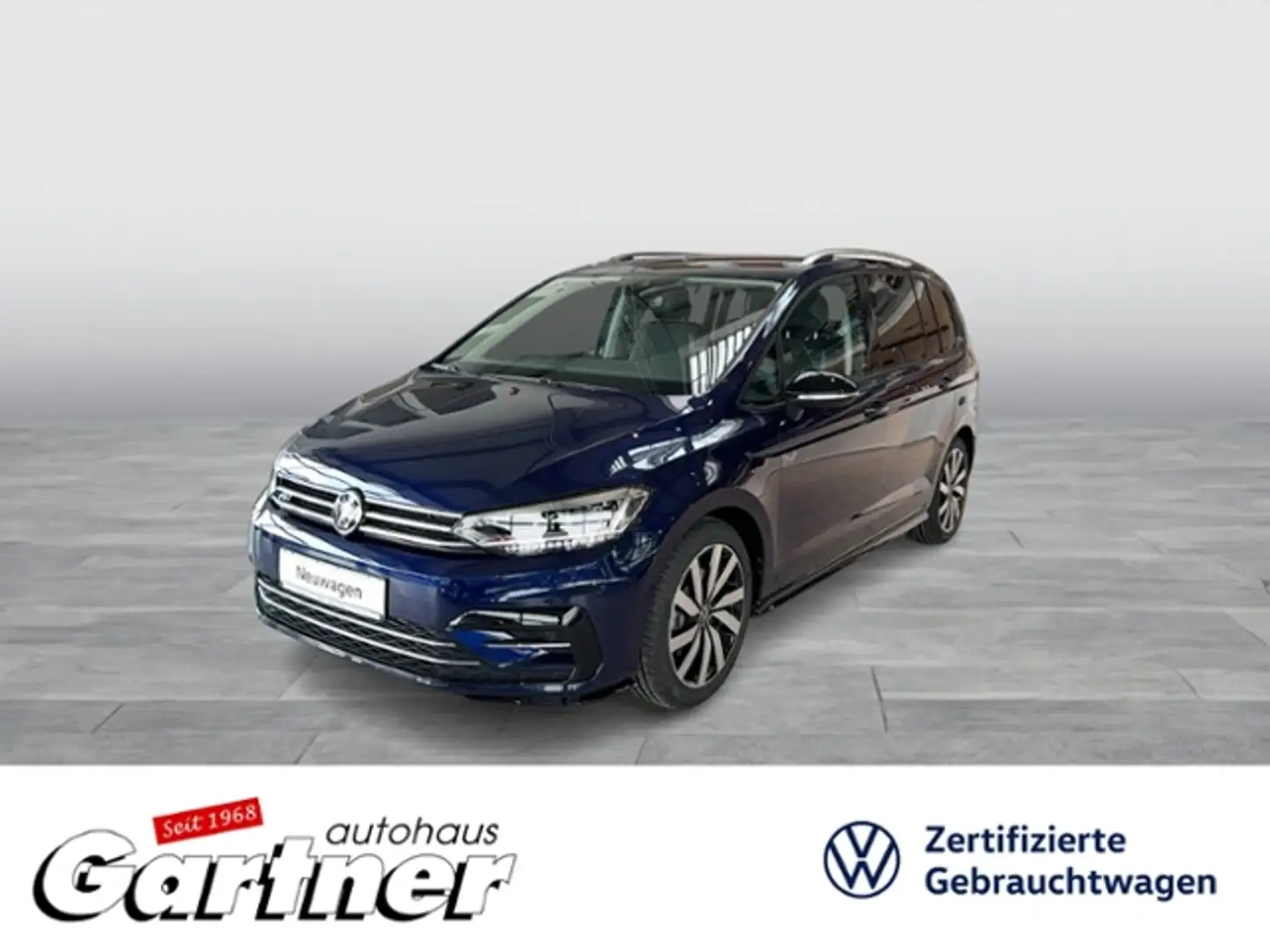 Volkswagen Touran GOAL 2.0 TDI SCR DSG REAR VIEW IQ LIGHT SPORTFAHR Bleu - 1