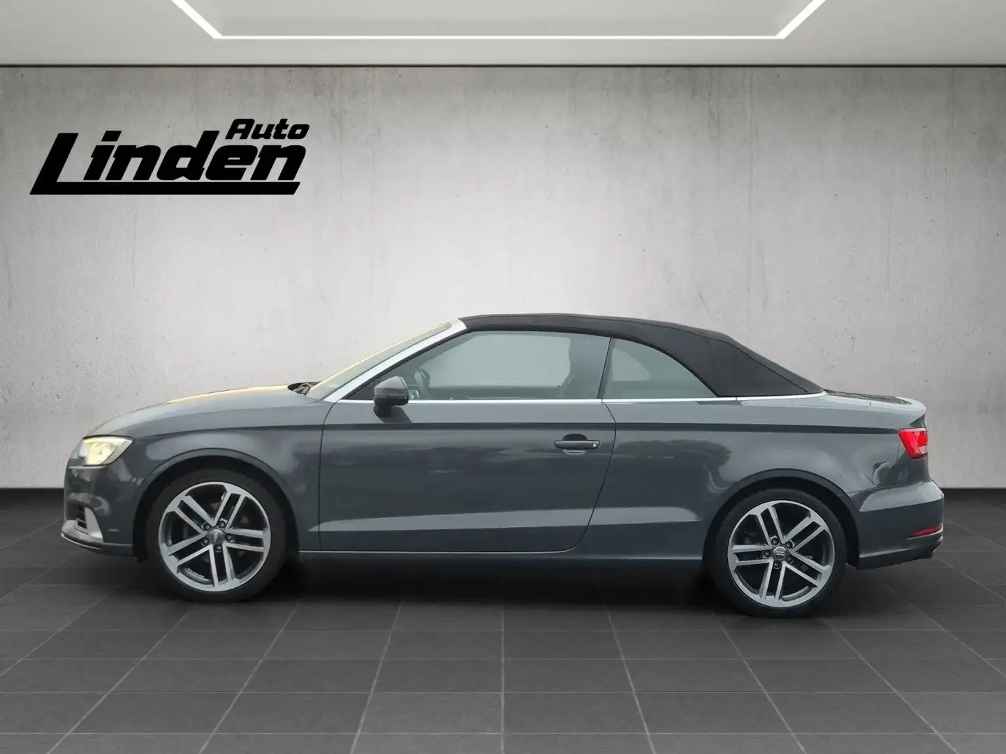 Audi A3 Cabrio 35 TFSI sport Navi Kamera SHZ PDC Gris - 2