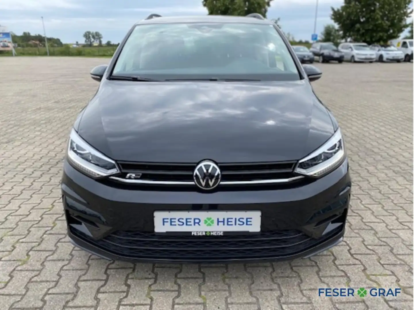 Volkswagen Touran Highline R-Line BlackStyle*RFK*4xSHZ*7-S Schwarz - 2