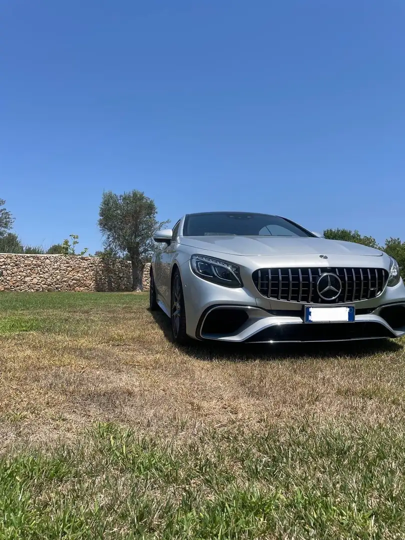 Mercedes-Benz S 63 AMG Coupe 4matic + auto Argento - 1