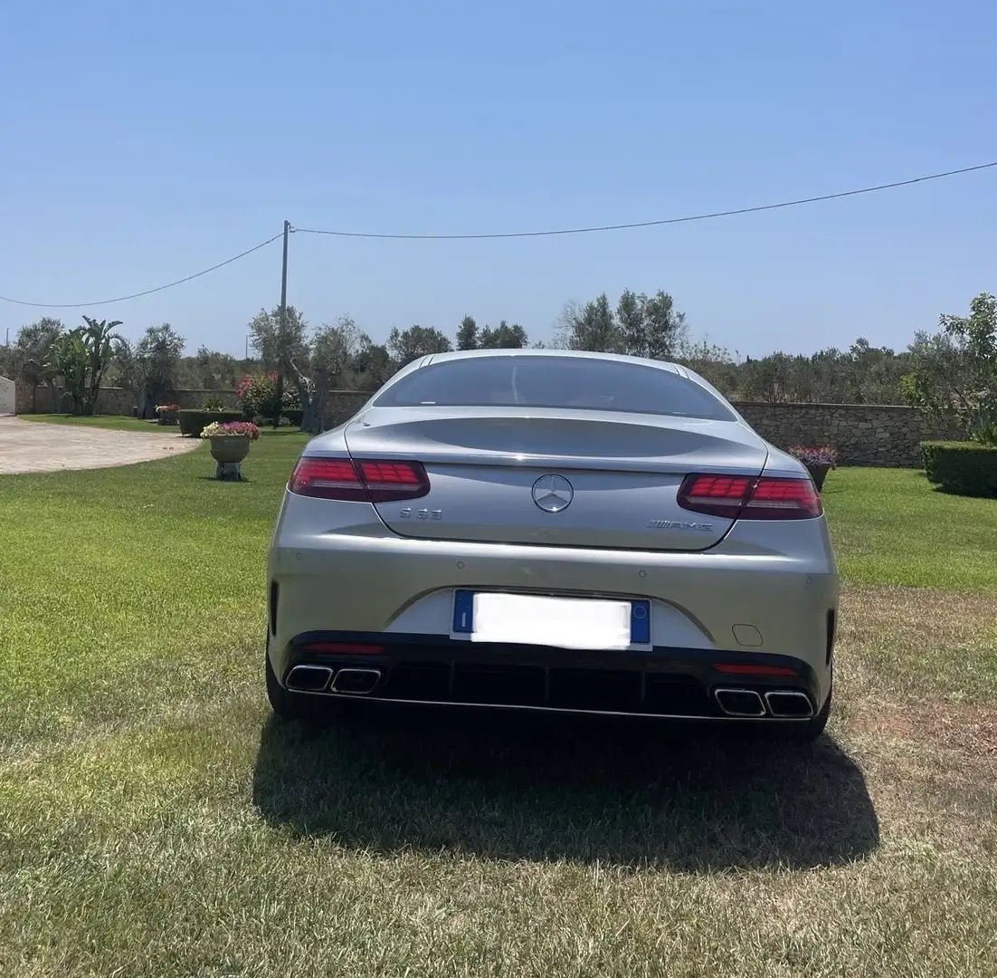 Mercedes-Benz S 63 AMG Coupe 4matic + auto Argento - 2