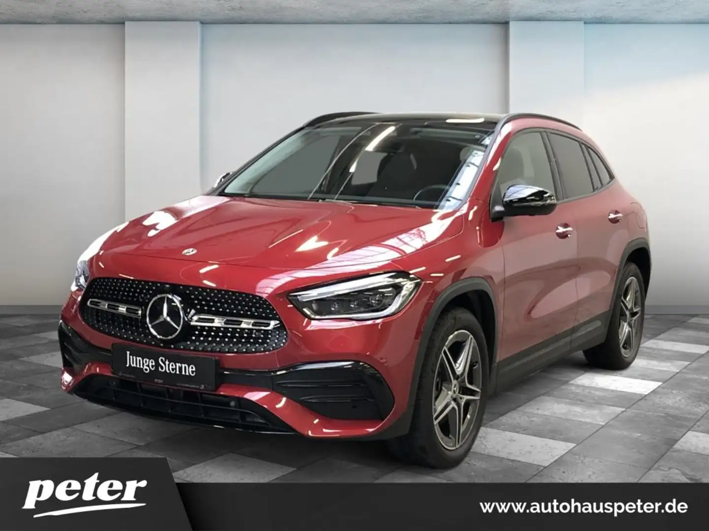 Mercedes-Benz GLA 250 e AMG, Distronic, Panoramadach, AHV Rouge - 1