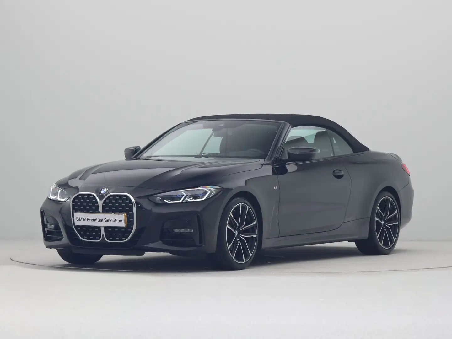 BMW 420 4 Serie 420i High Executive Cabrio Zwart - 2