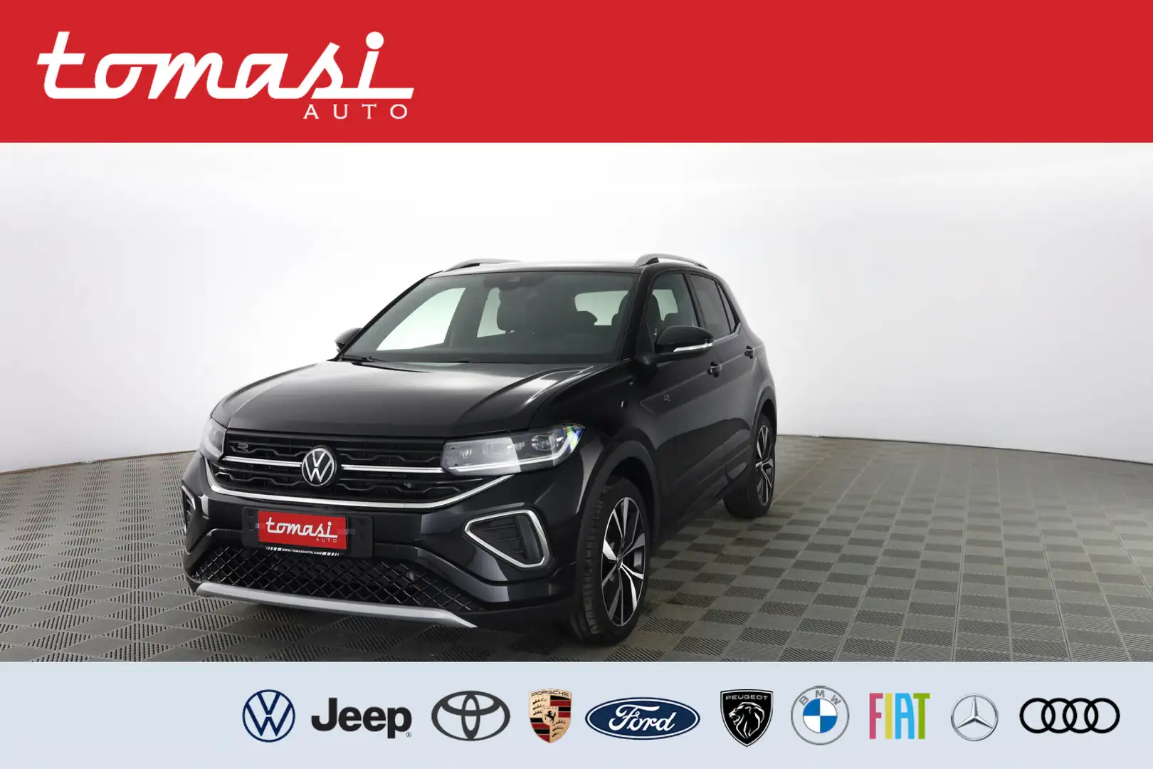 Volkswagen T-Cross 1.0 TSI 115 CV DSG R-Line Plus Nero - 1