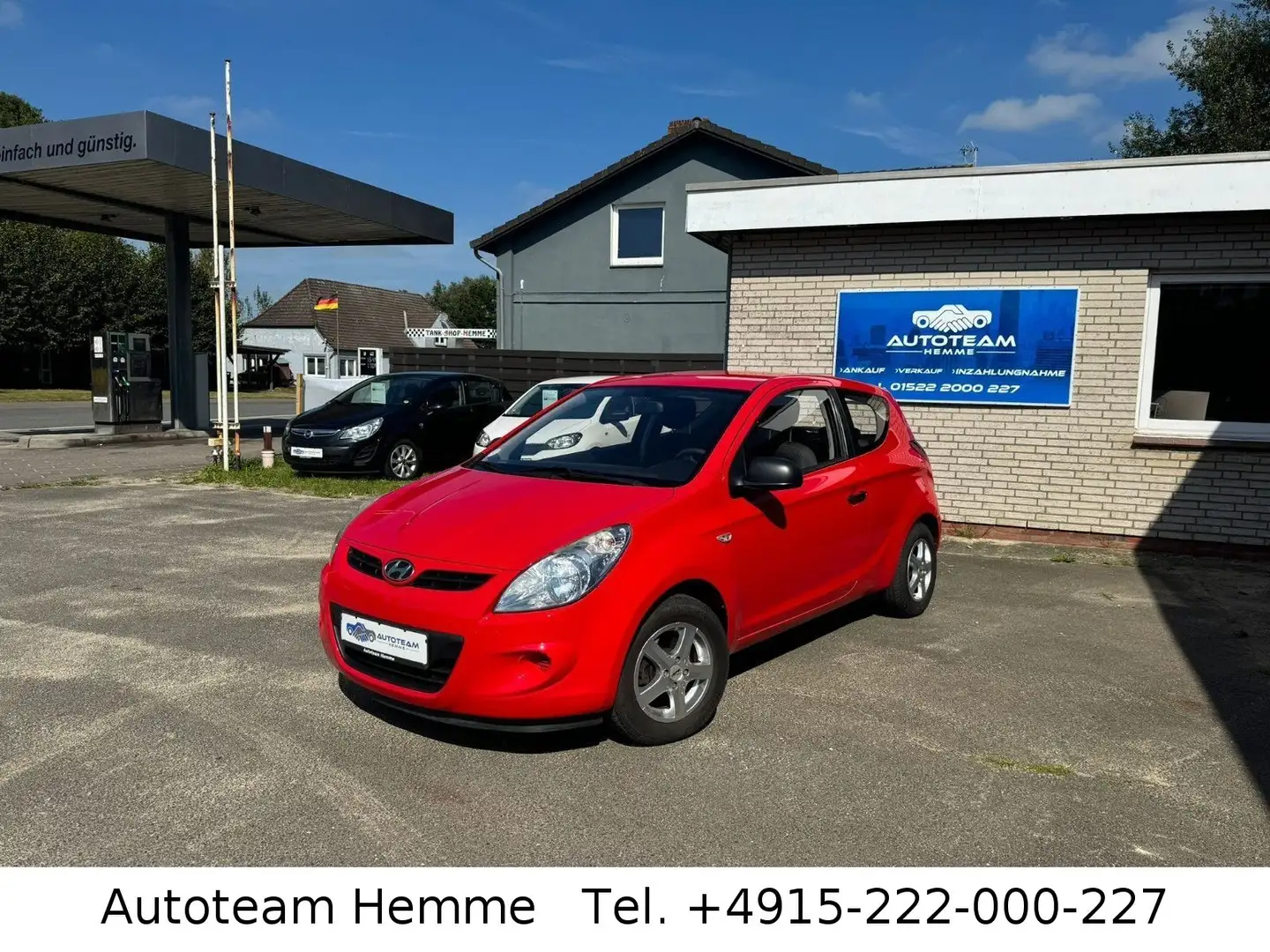 Hyundai i20 1,2 Classic TÜV/KLIMA/ZV/BC/ALUFELGEN Rot - 1