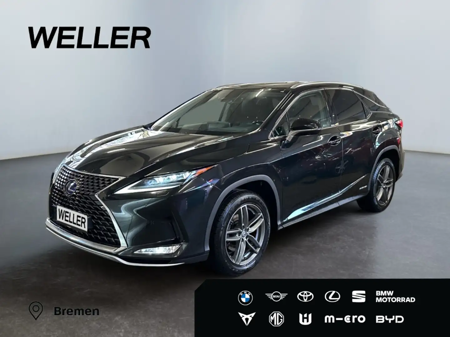 Lexus RX 450h (hybrid) Luxury Line *HUD*360°*Pano*Leder* Schwarz - 1